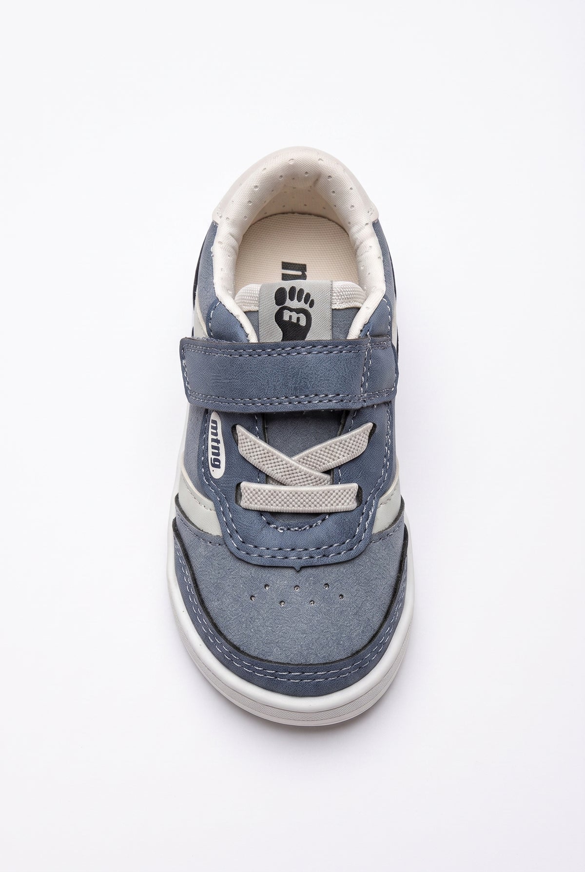 Zapatilla barefoot respetuosa azul