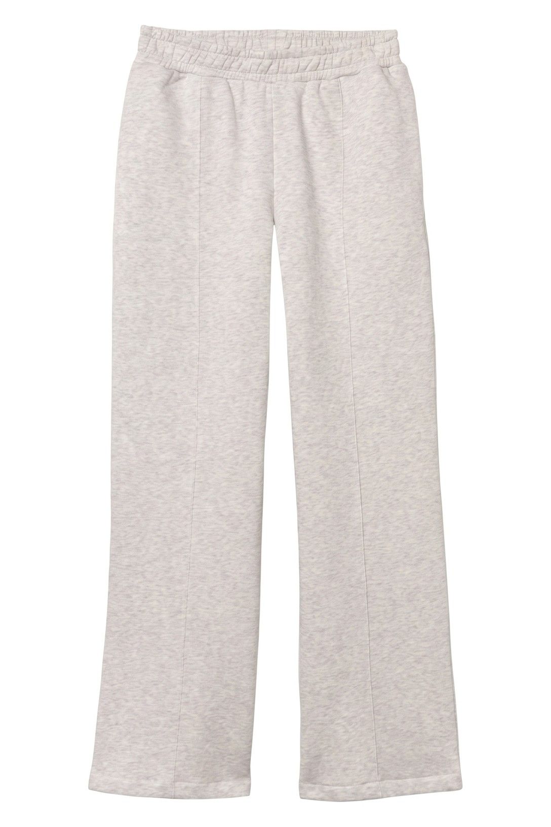 Pantalón Jogger recto en color gris.
