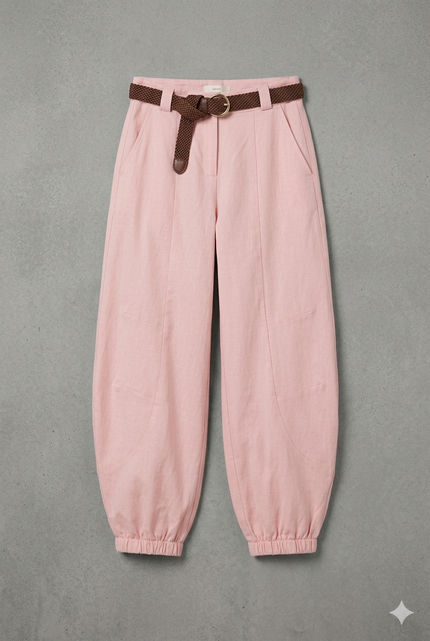 Pantalón con cinturón