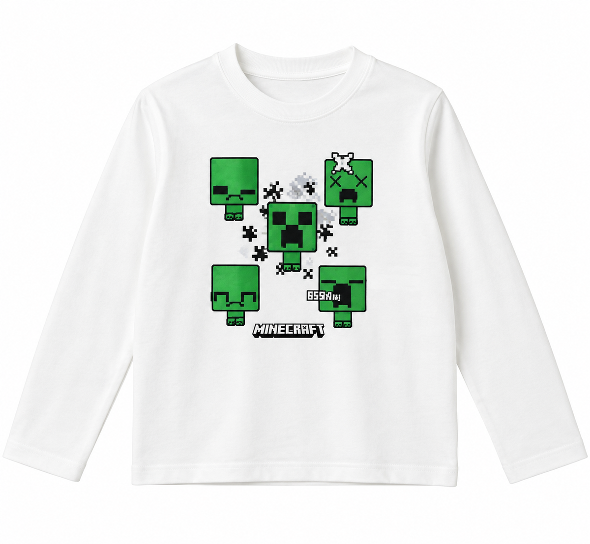 Camiseta Minecraft de manga larga