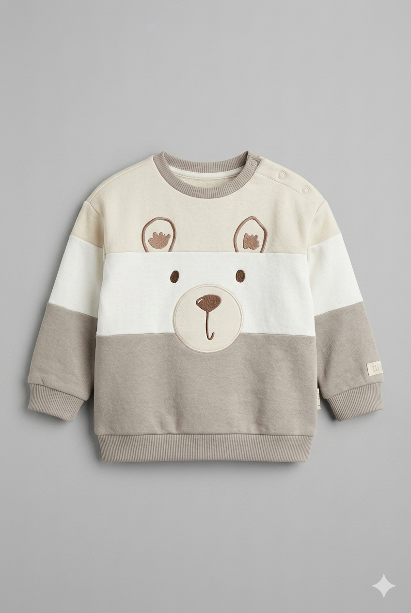 Sudadera Bloques Oso