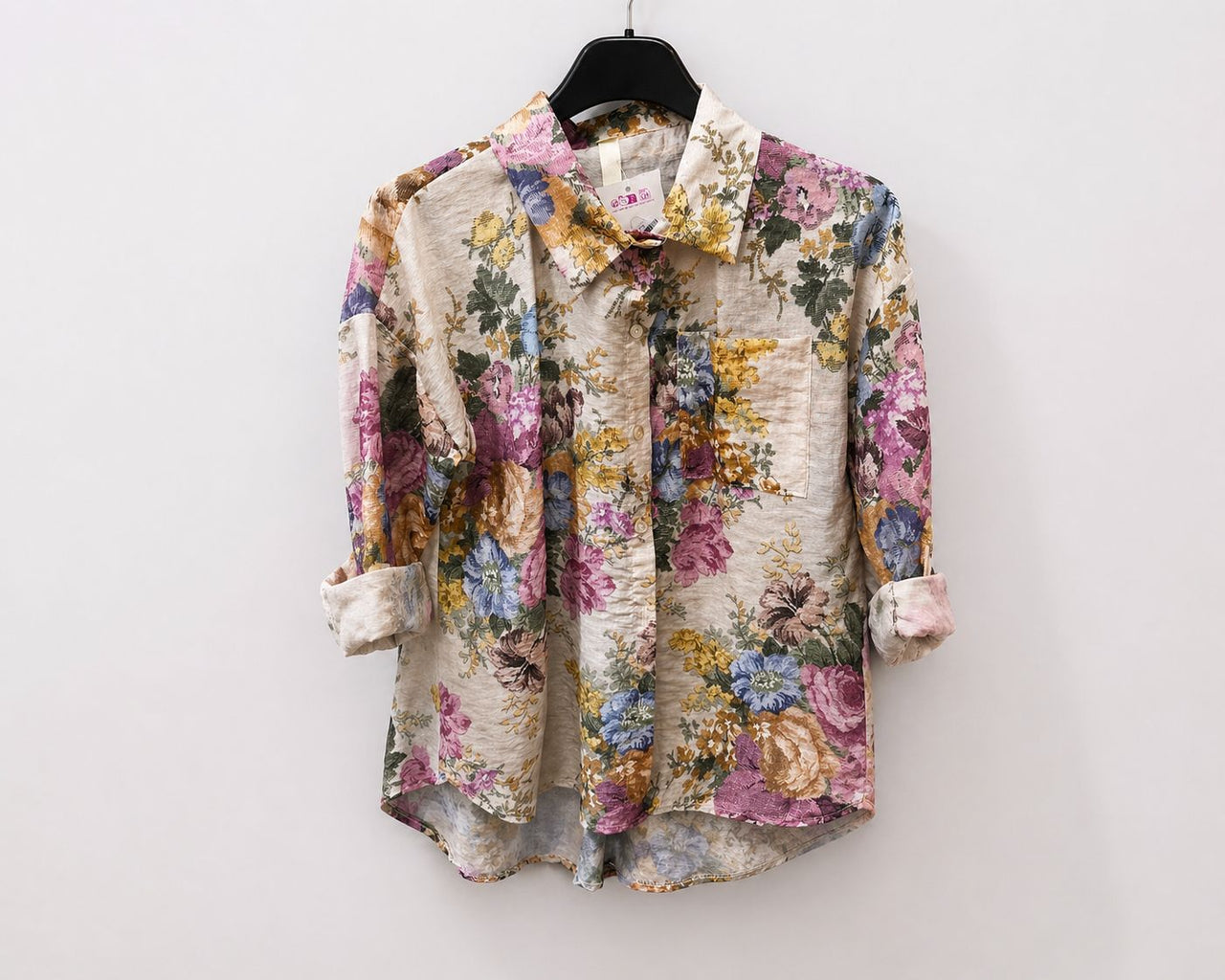 Camisa estampado floral