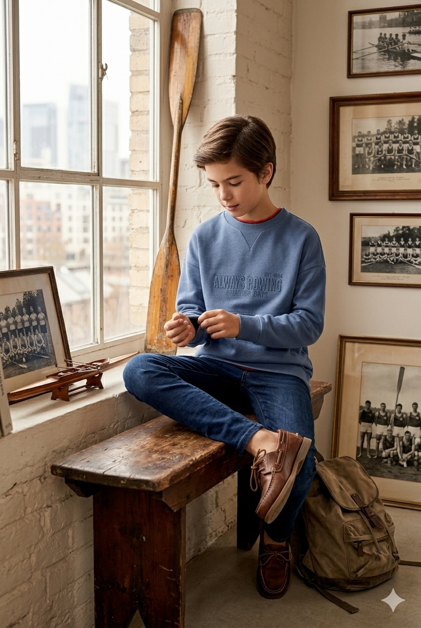 Sudadera felpa tintada de niño