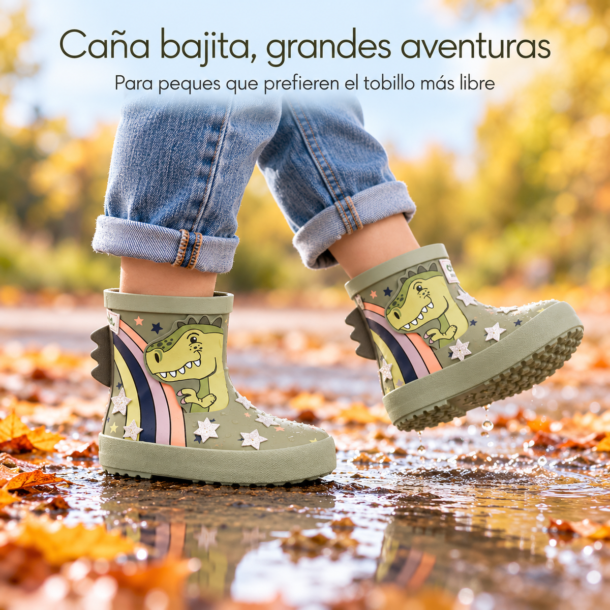 Bota De Agua Verde Cocodrilo