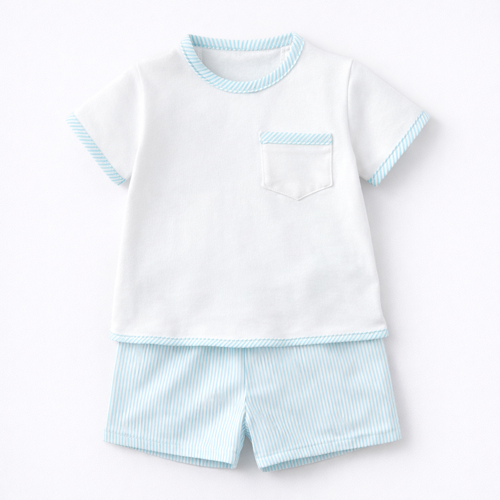 Conjunto bebé camiseta y pantalón Leire