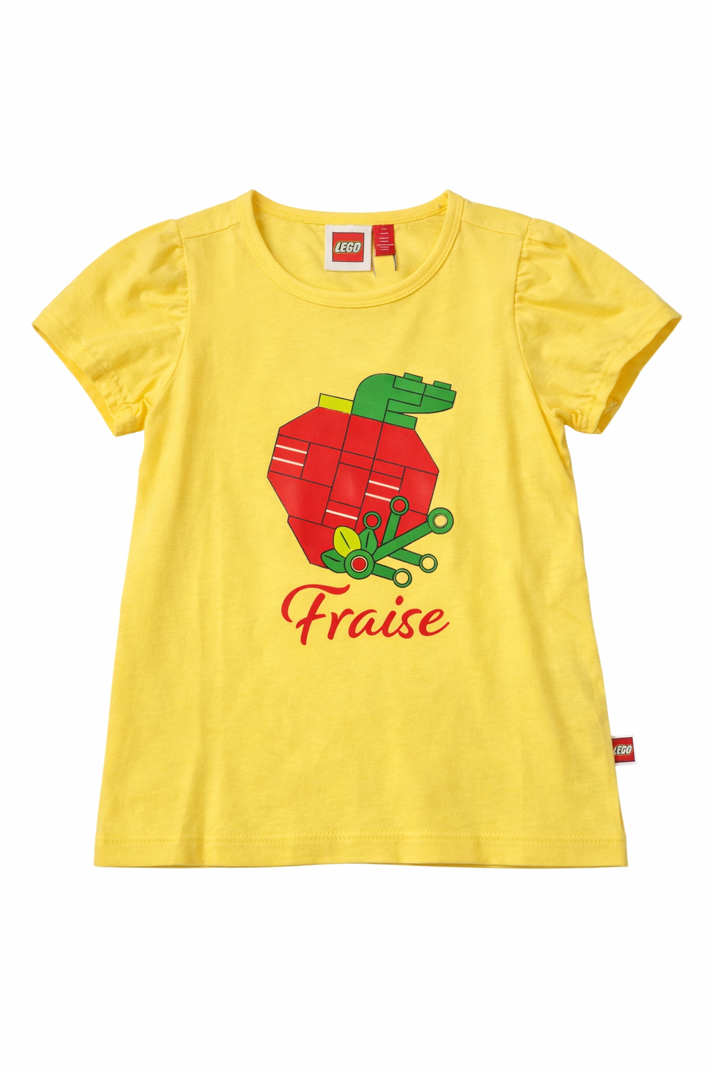 Camiseta de manga corta LEGO Amarillo niña