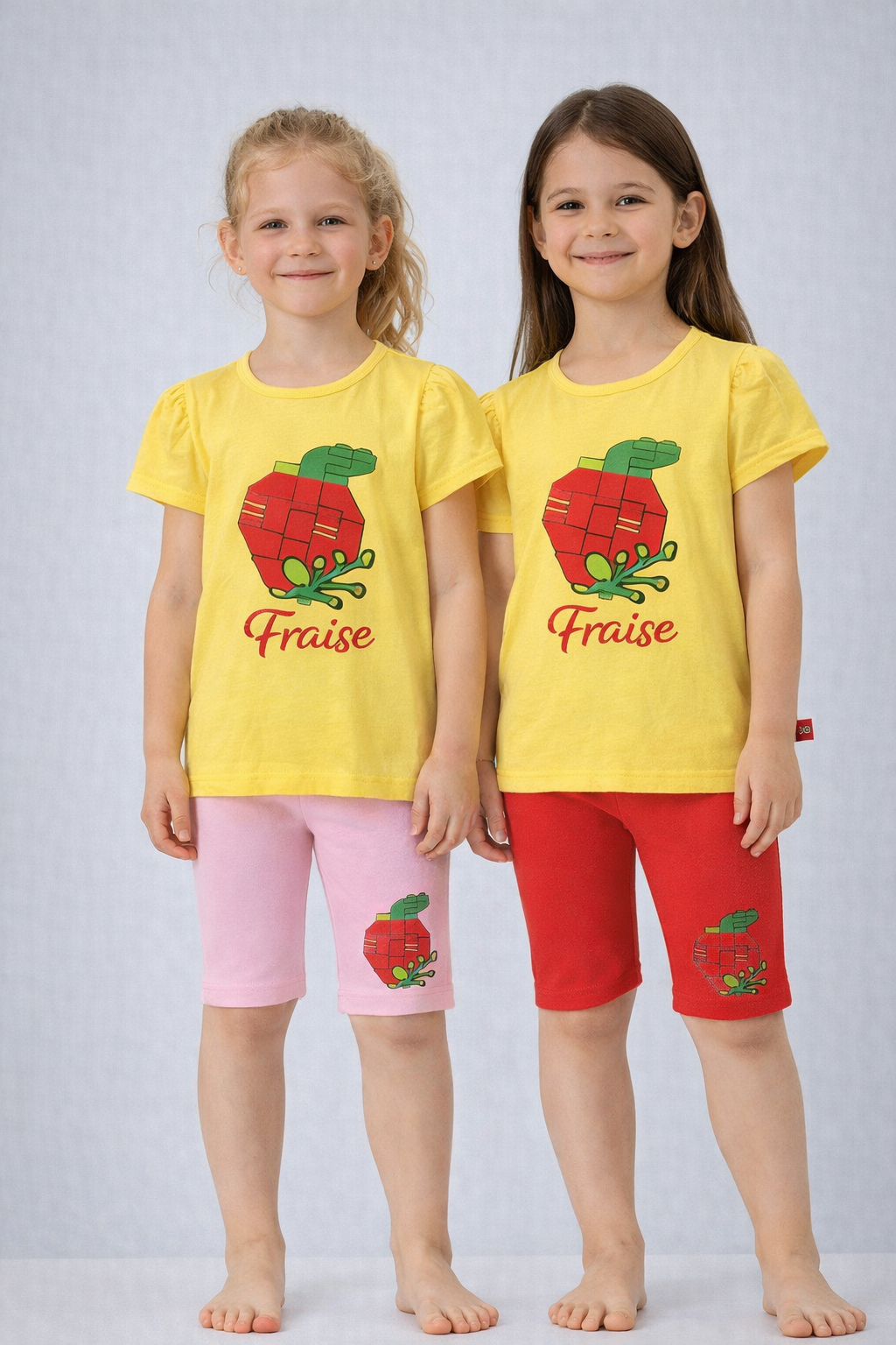 Pack de 2 leggings LEGO  Rosa