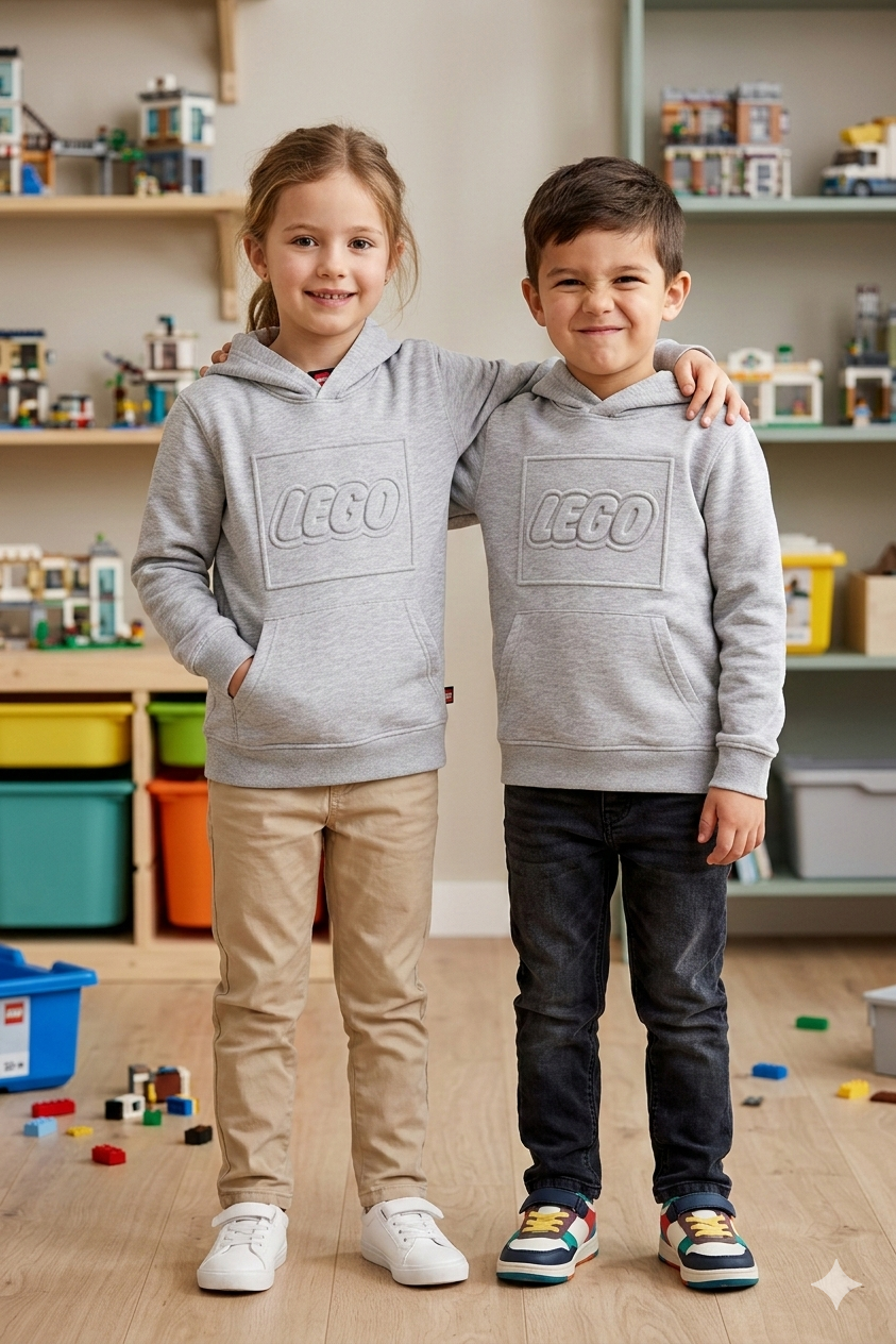 Sudadera con capucha Gris LEGO