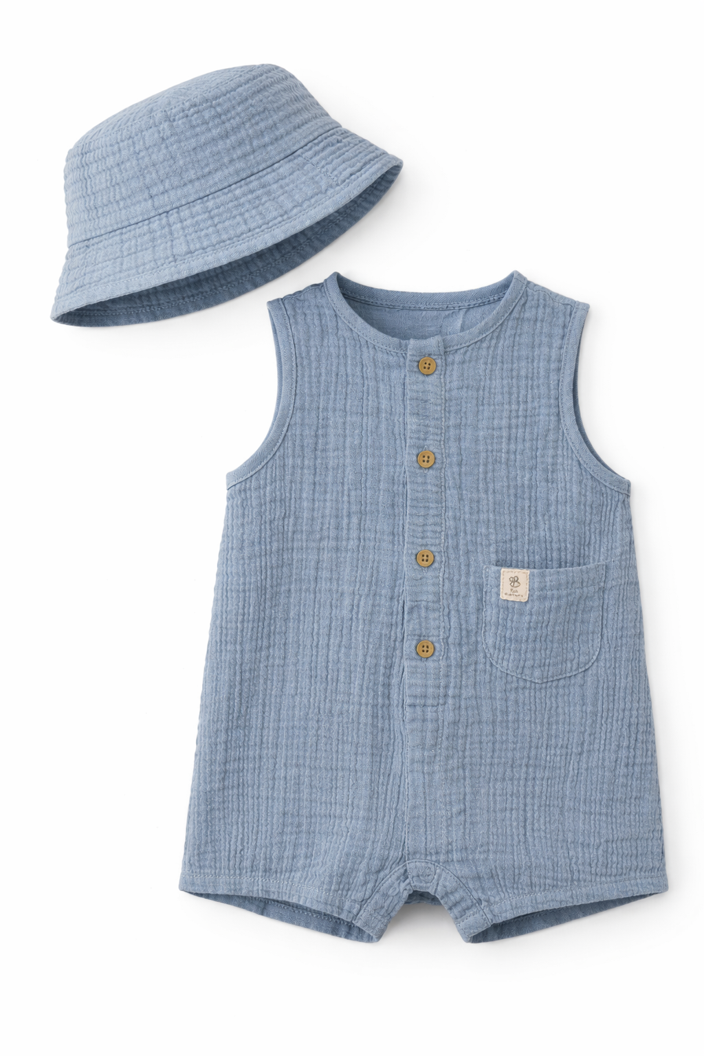 Conjunto pelele y gorro