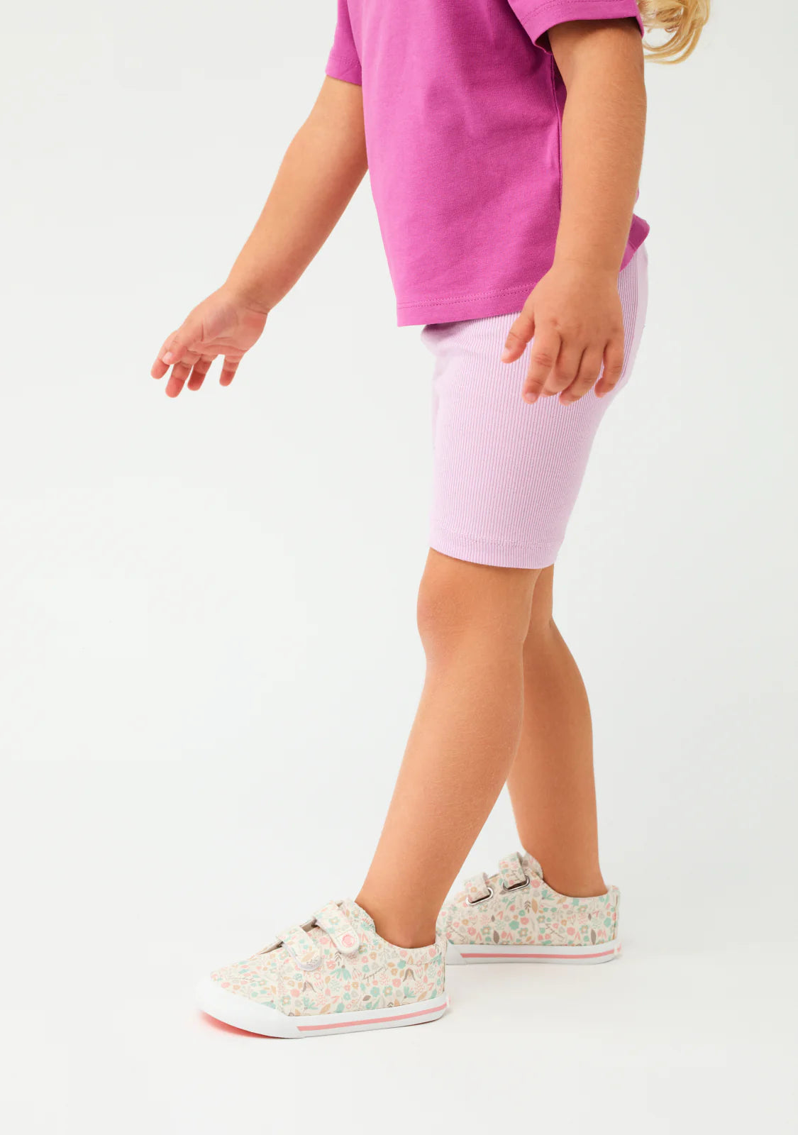 Zapatillas barefoot lona flores