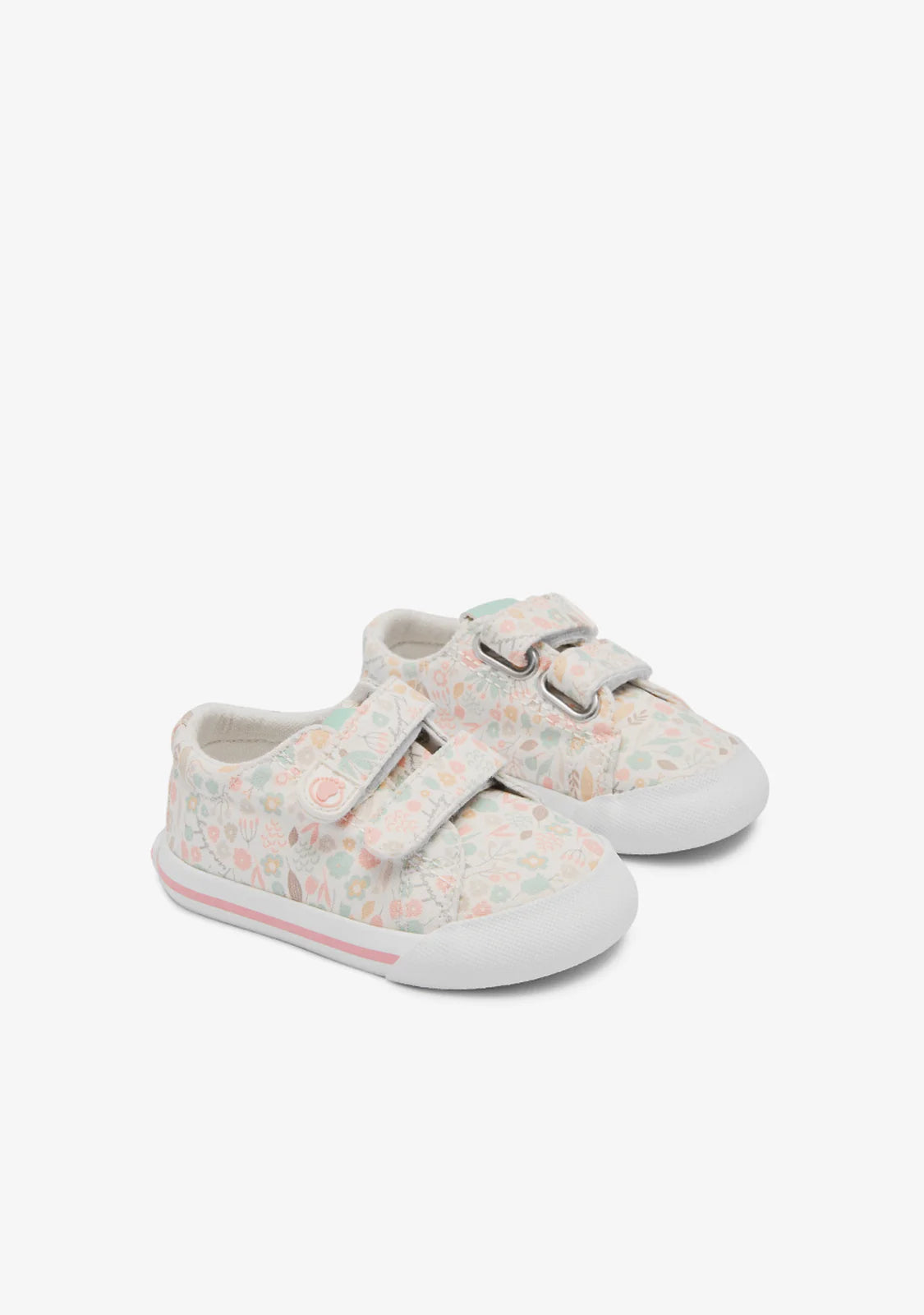 Zapatillas barefoot lona flores