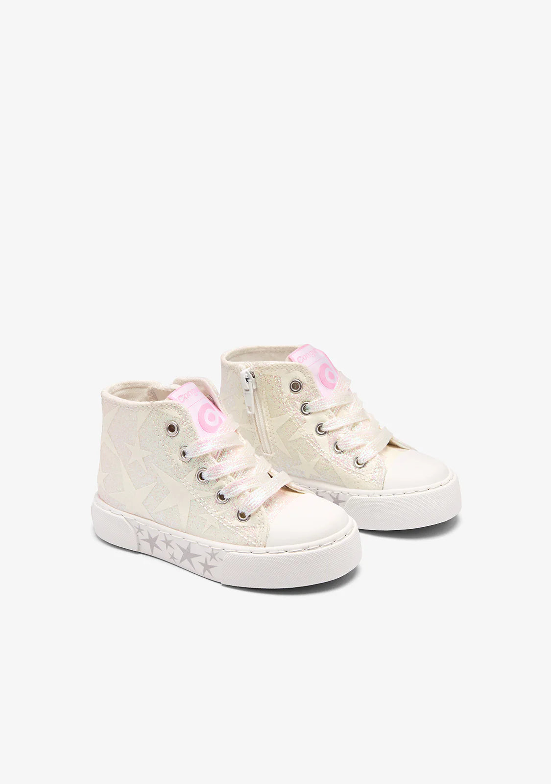 Zapatillas niña botin glitter brillo oscuridad