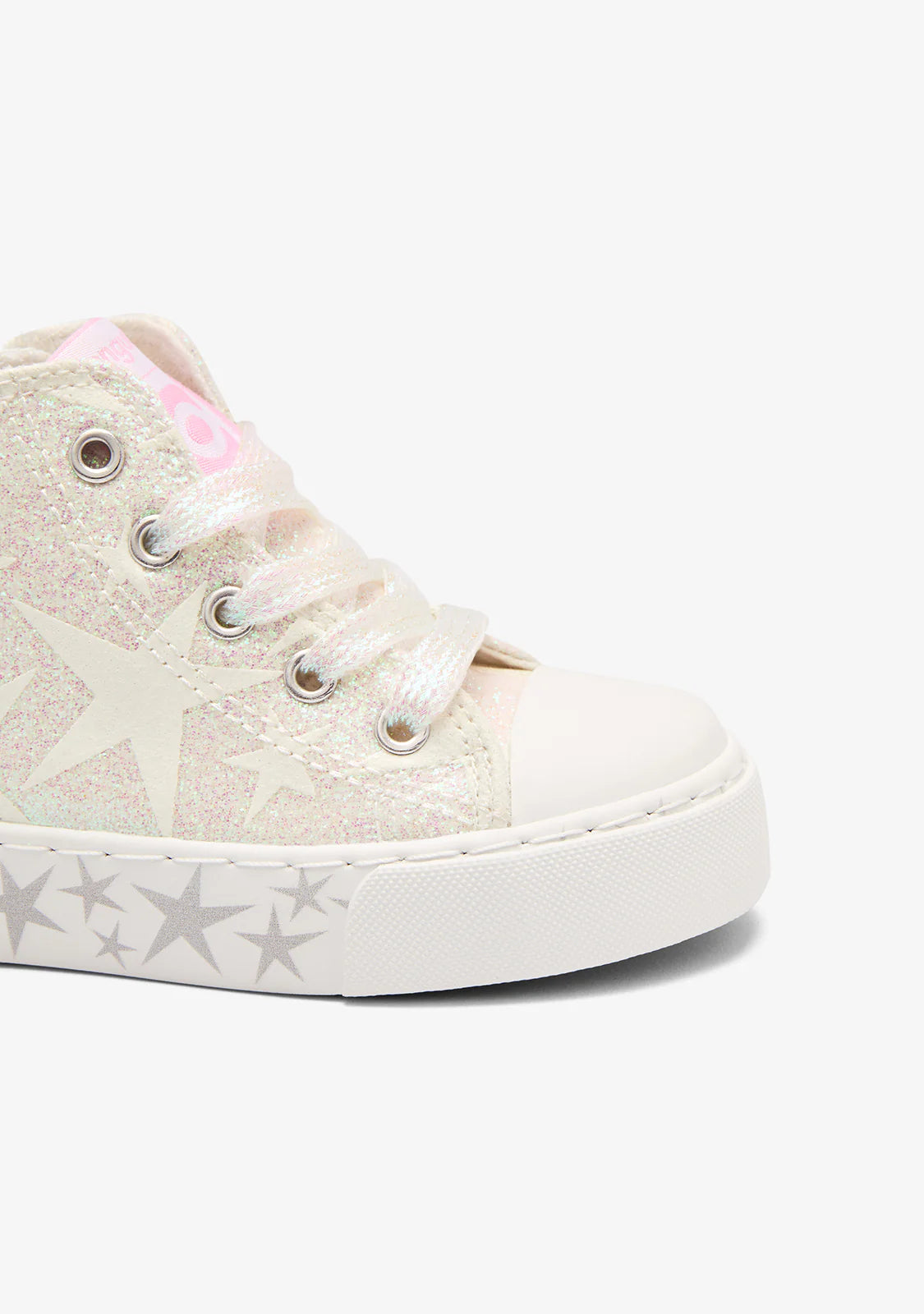 Zapatillas niña botin glitter brillo oscuridad