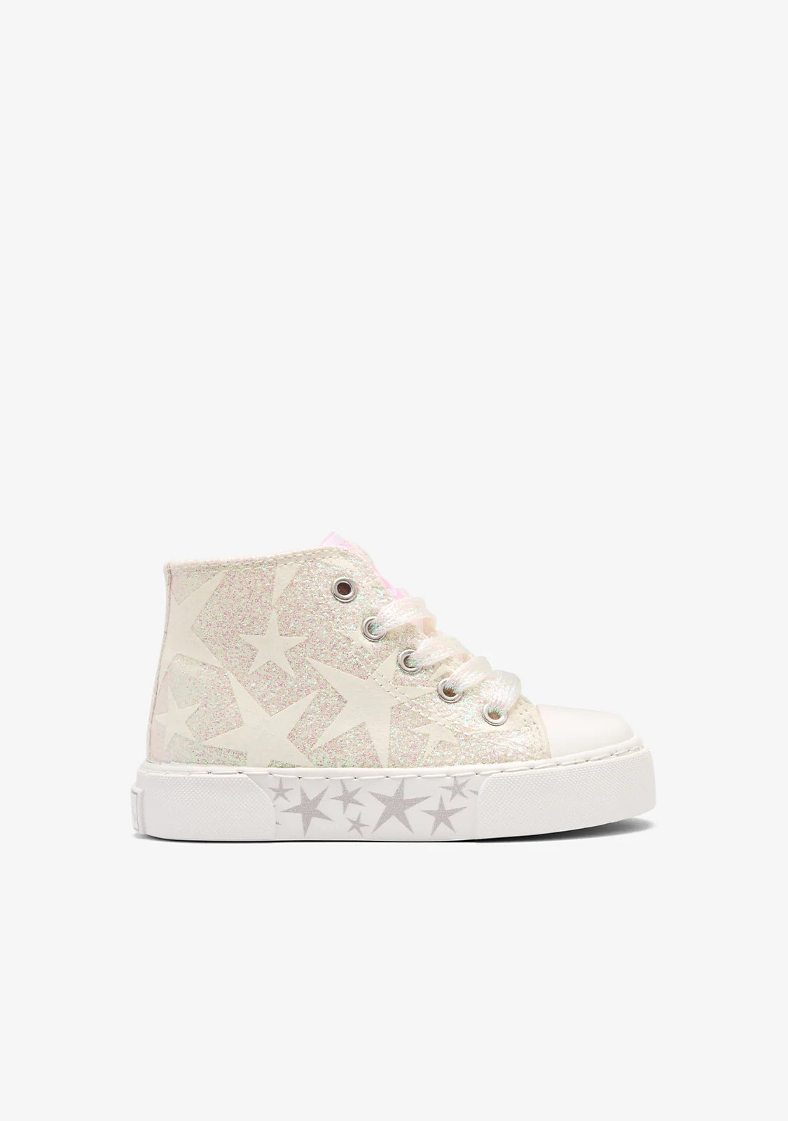 Zapatillas niña botin glitter brillo oscuridad
