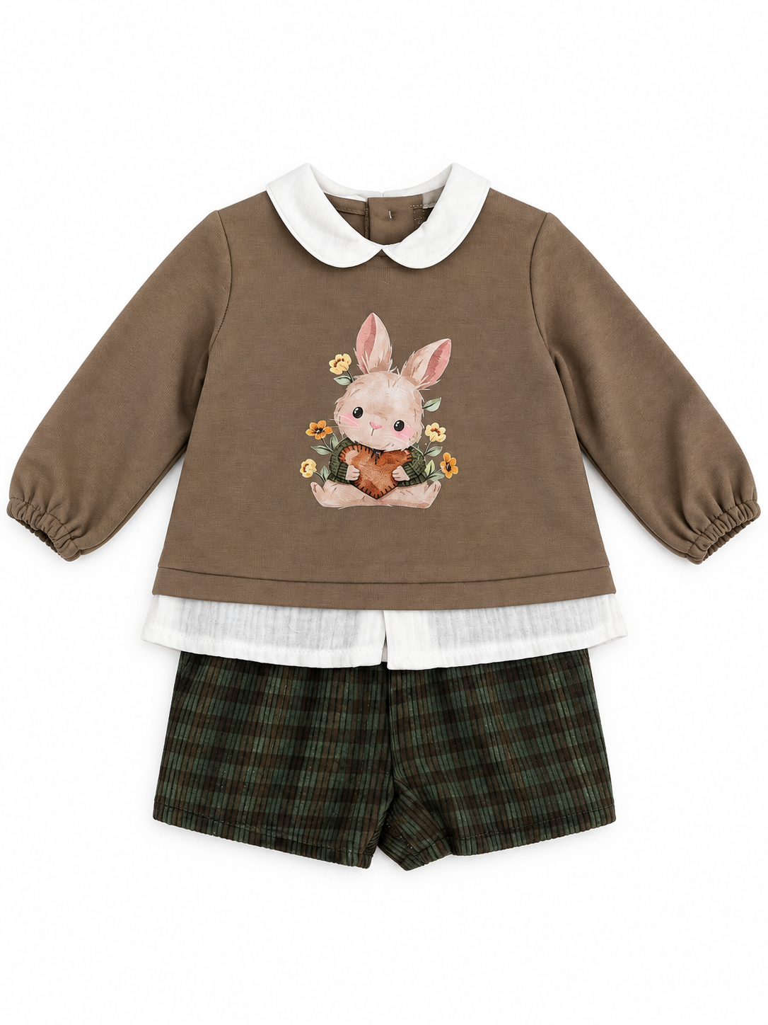 Conjunto niño manga larga