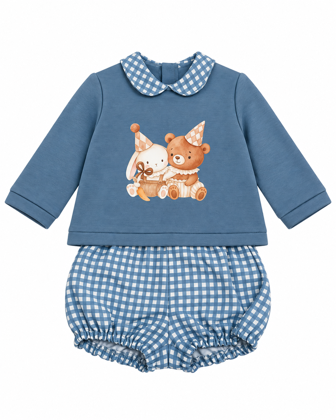 Conjunto niño bebe manga larga
