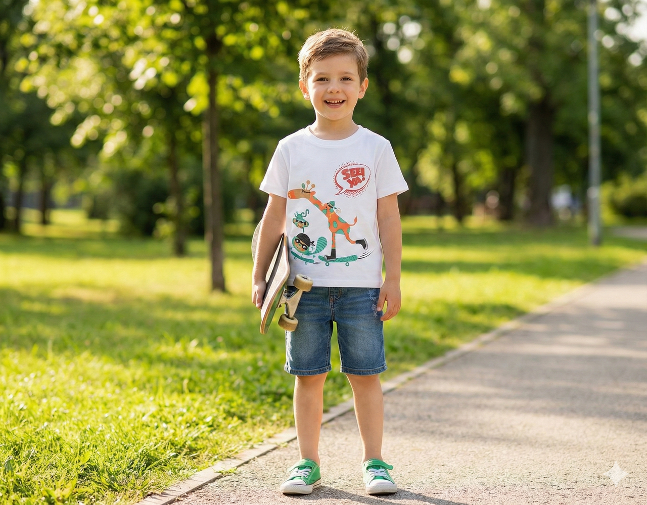 Camiseta Manga Corta Niño