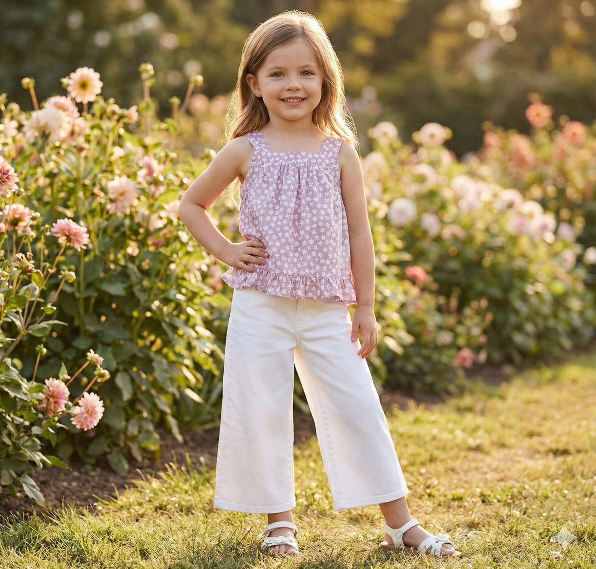 Pantalón Largo Vaquero Niña