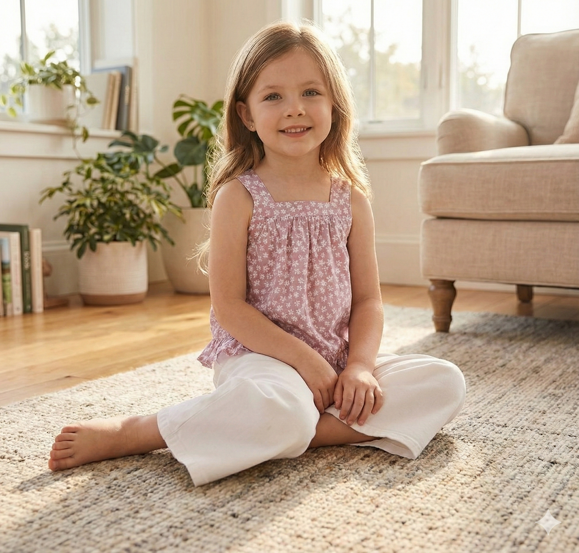 Pantalón Largo Vaquero Niña