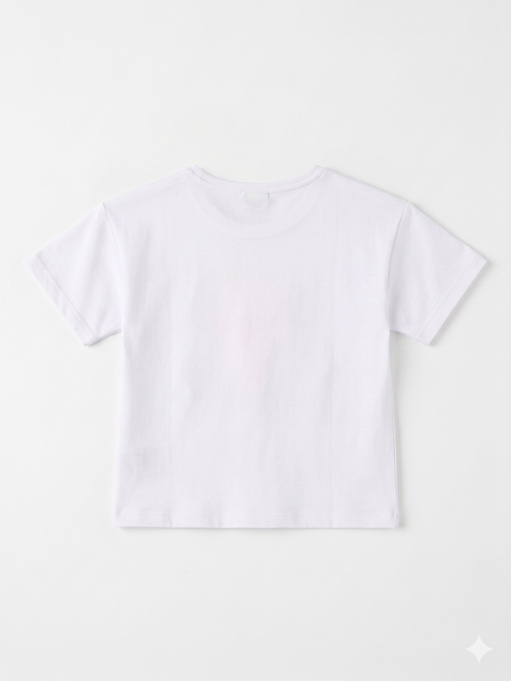 Camiseta manga corta fresa de niña.