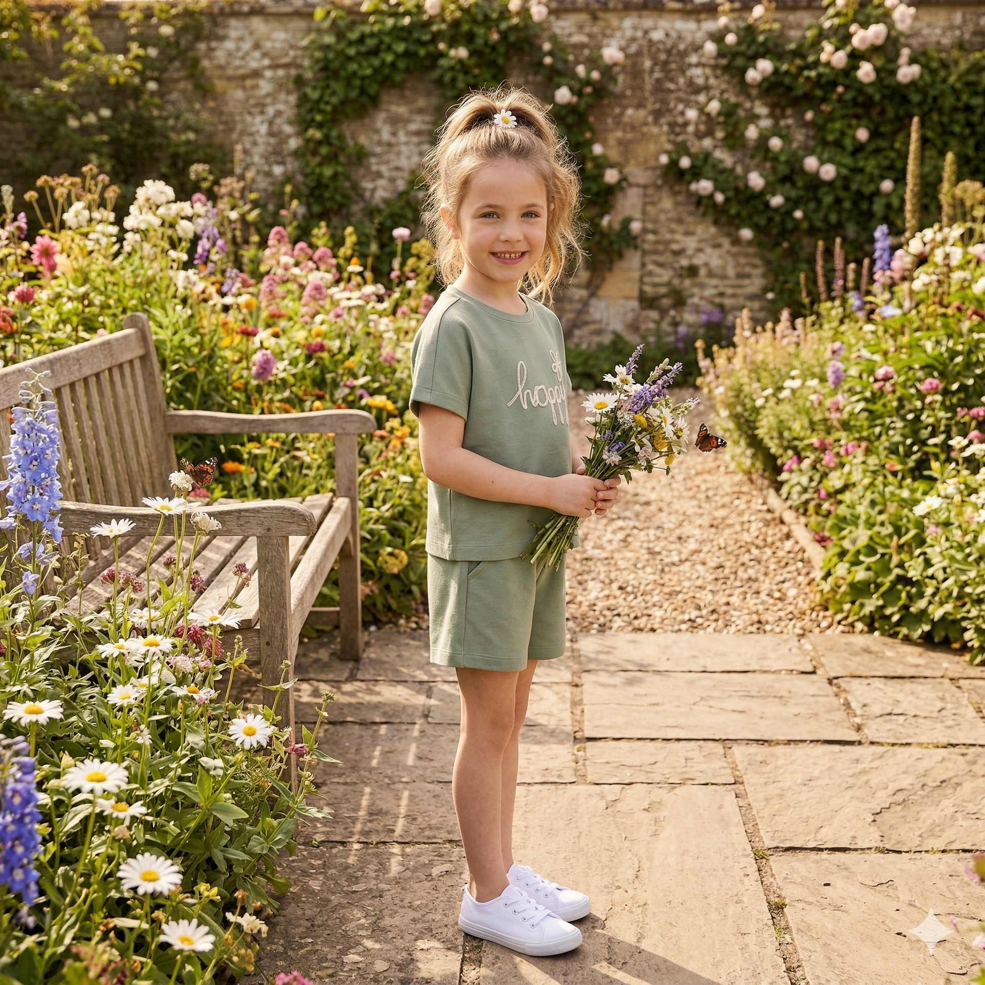 Camiseta Con Detalles Niña