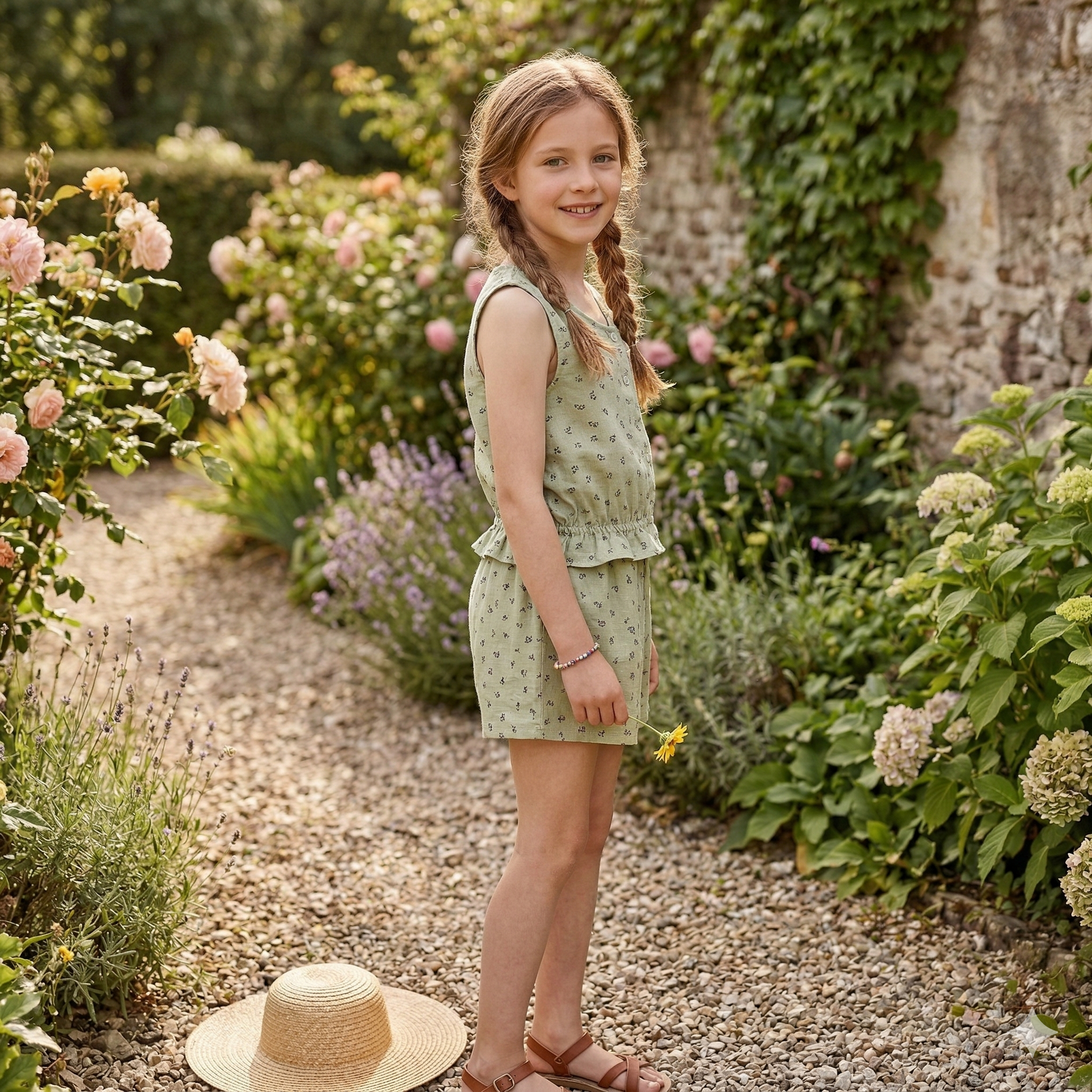 Pantalón Corto de Niña