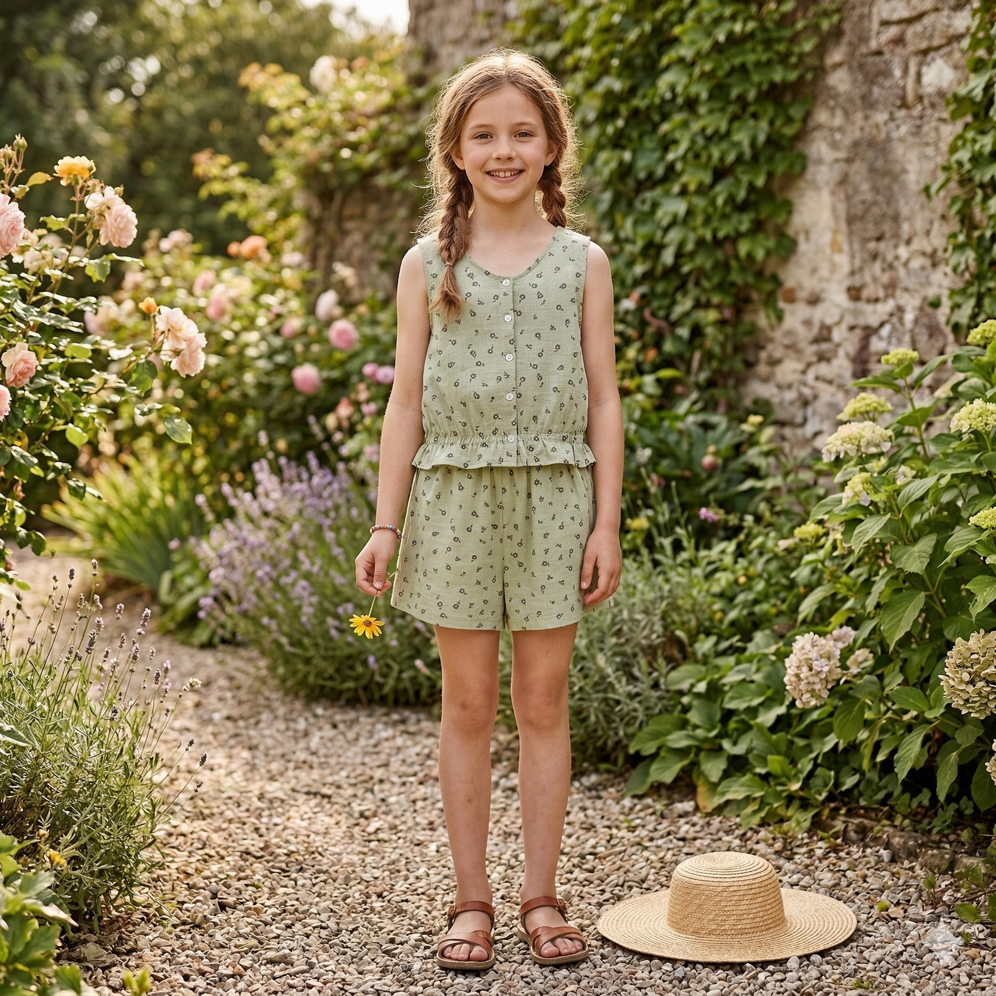 Pantalón Corto de Niña