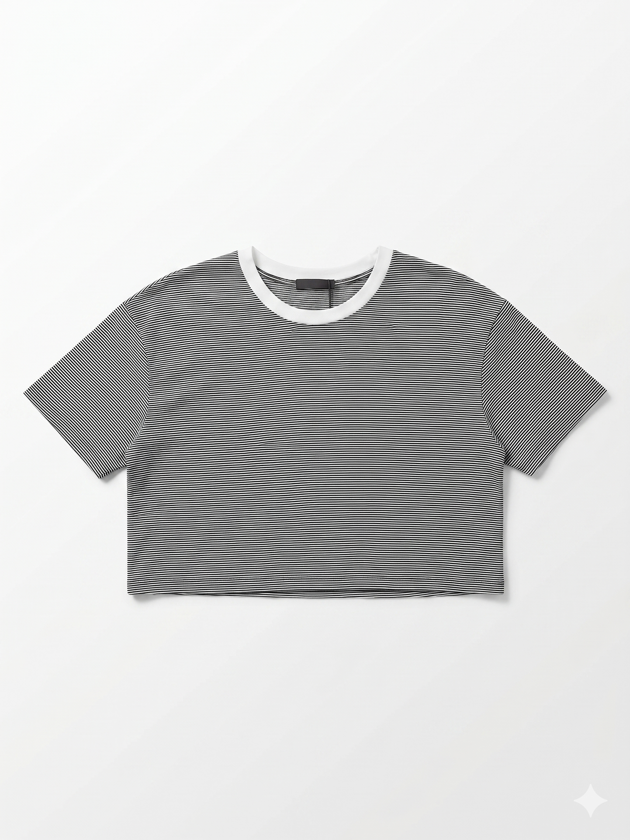 Camiseta manga corta de  rayas