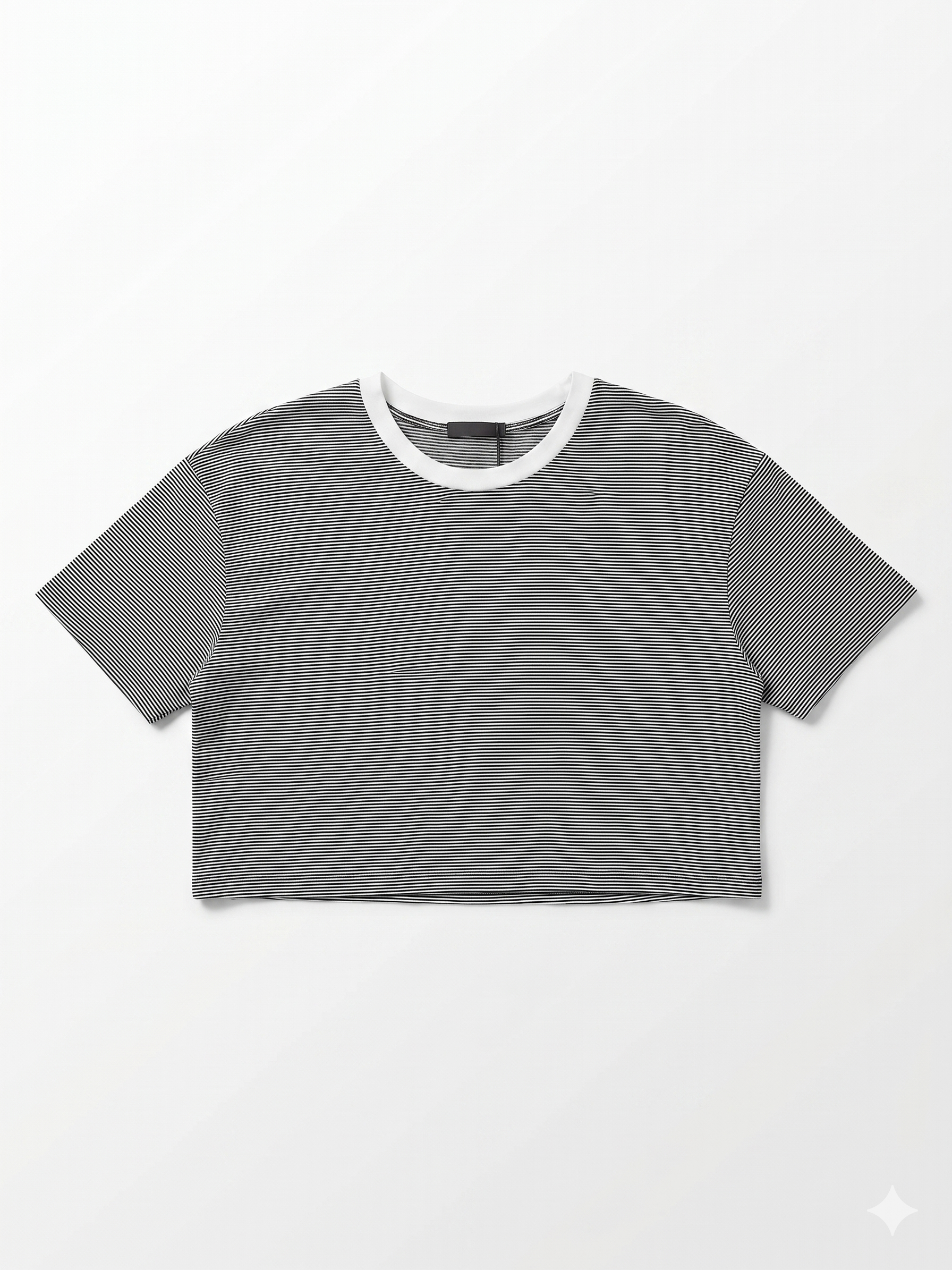 Camiseta manga corta de  rayas