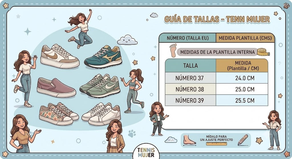 Zapatillas deportivas para mujer