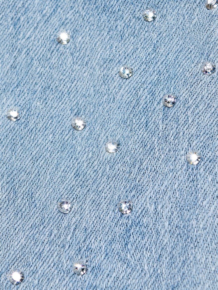 Pantalón vaquero de brillos