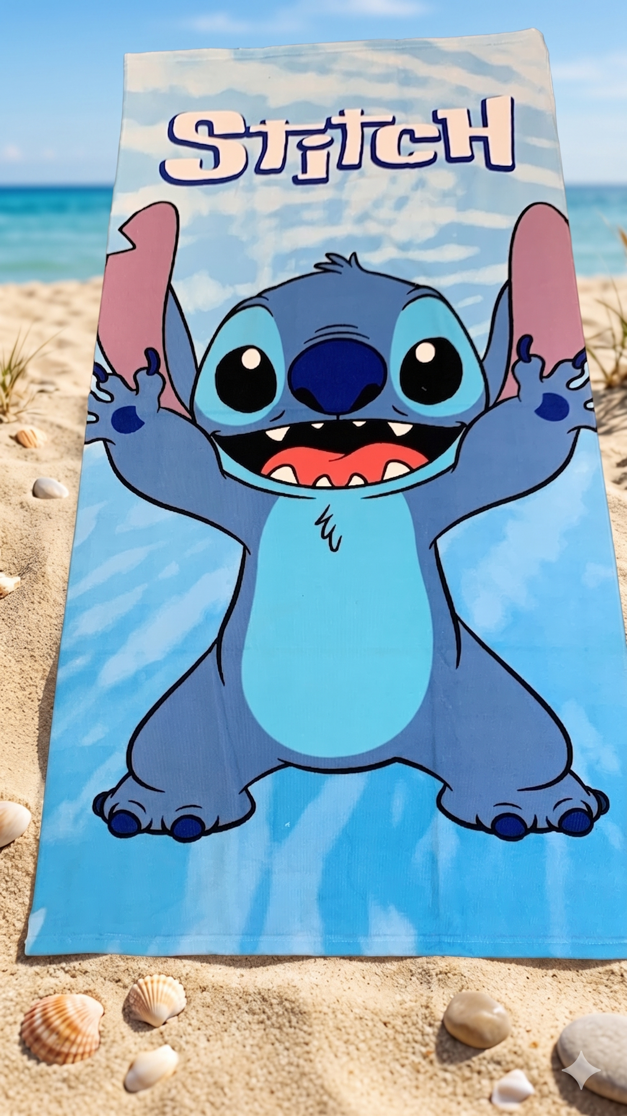 Toalla playa Stitch unisex