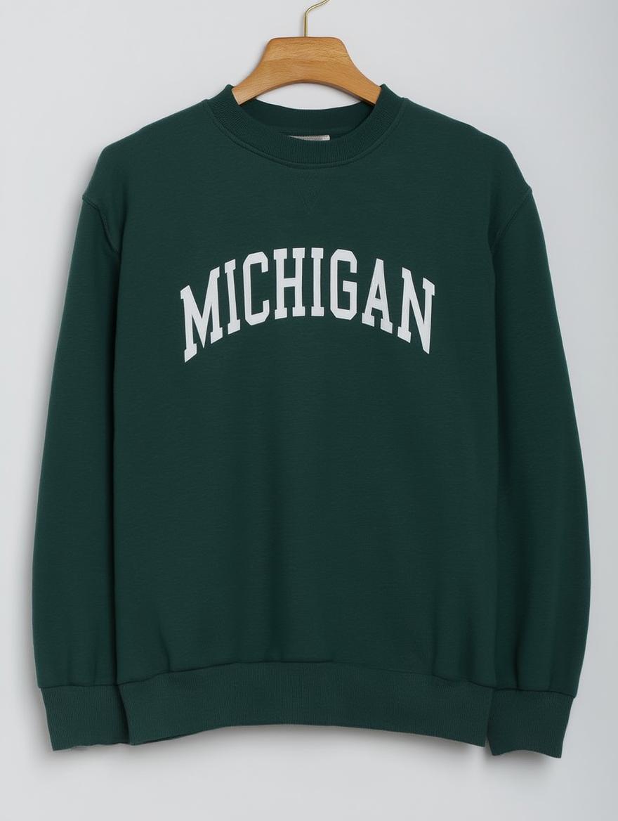 Sudadera Michigan Verde