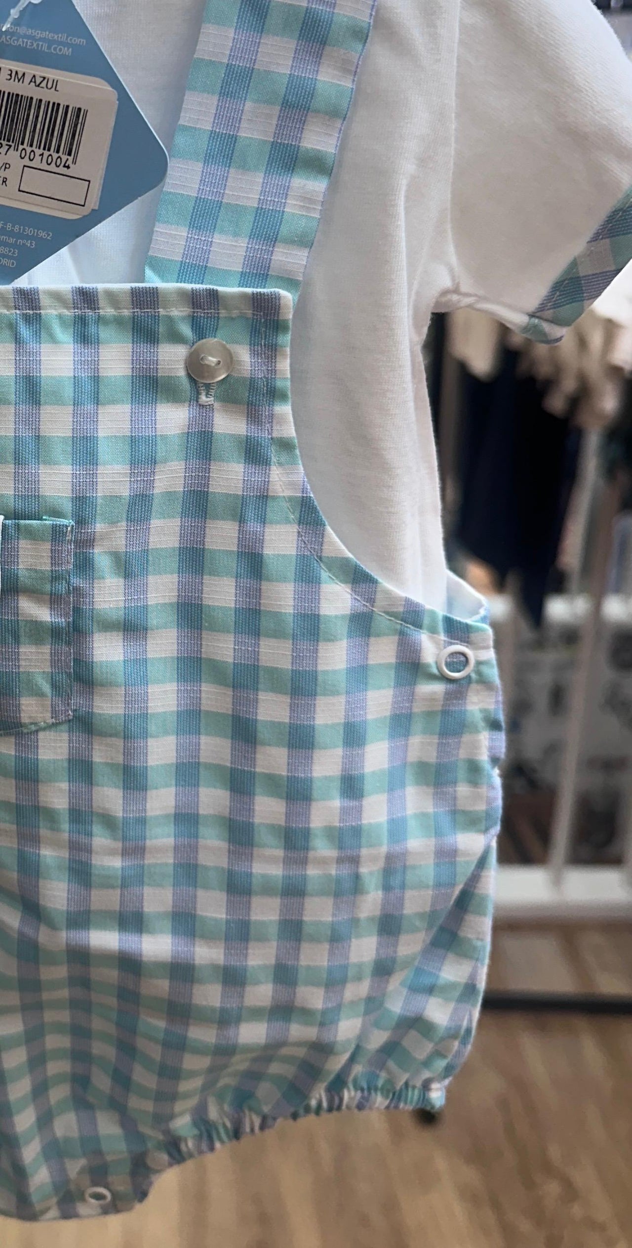 Conjunto bebé niño peto Iker