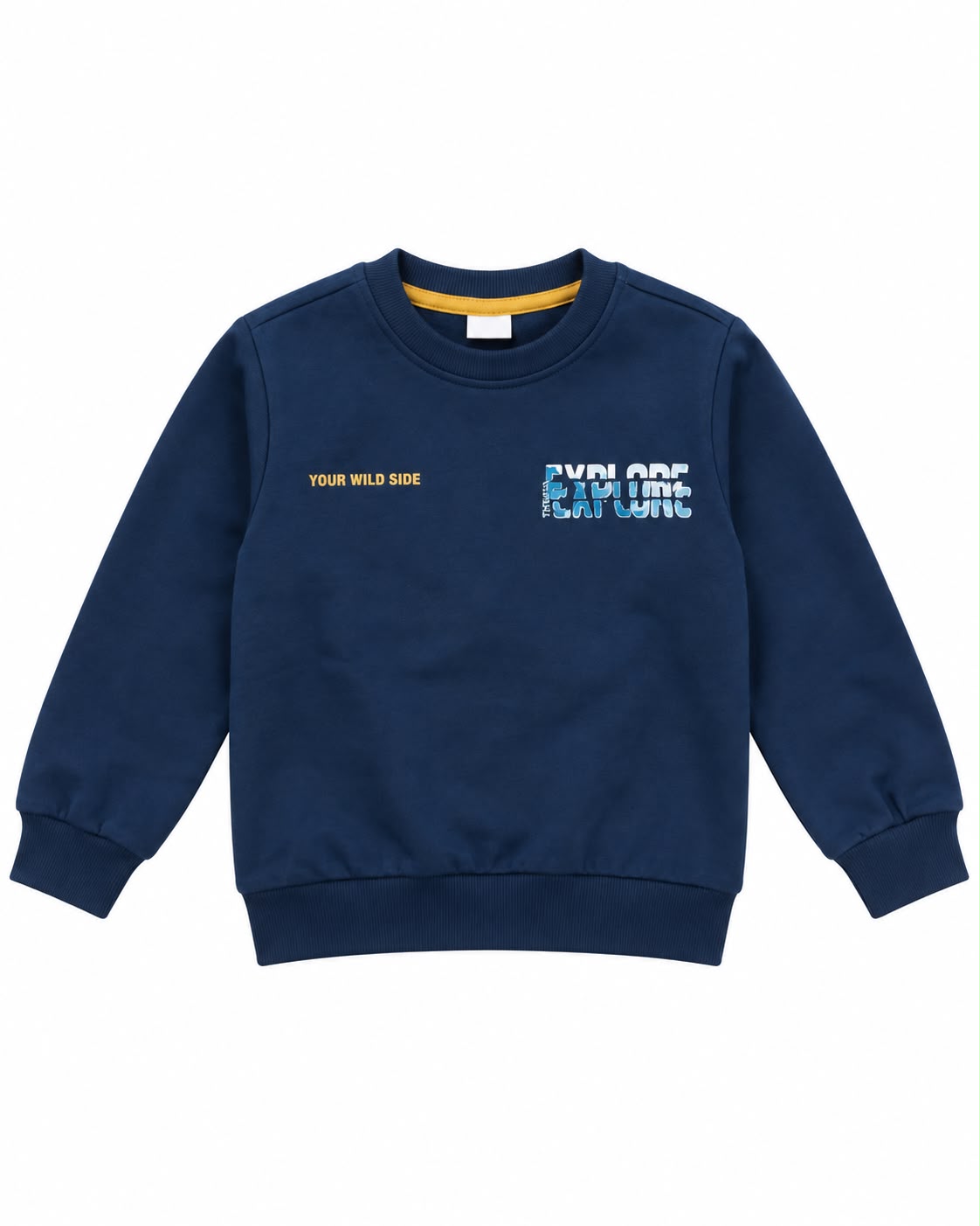 Sudadera azul marino explorer