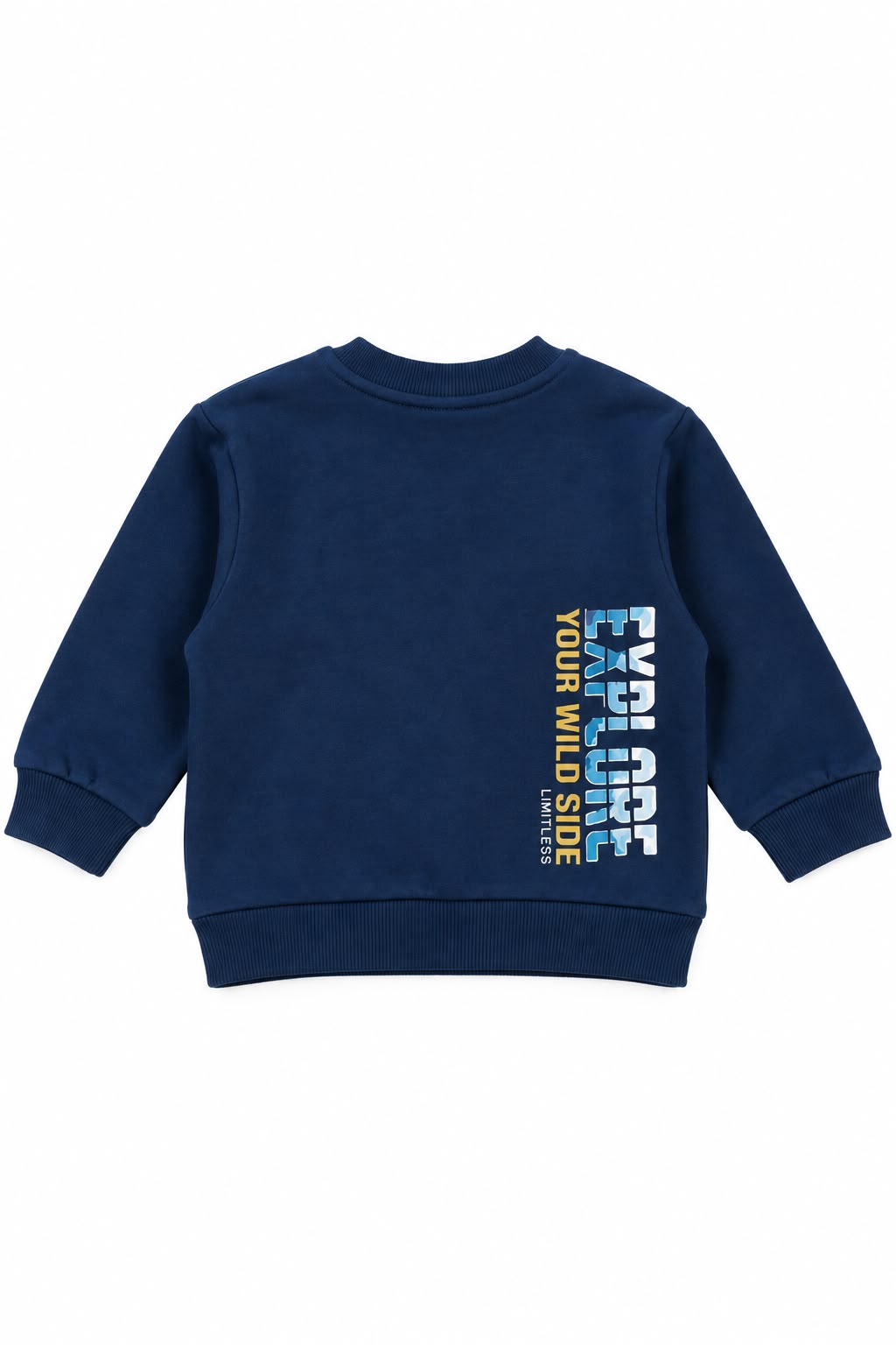 Sudadera azul marino explorer