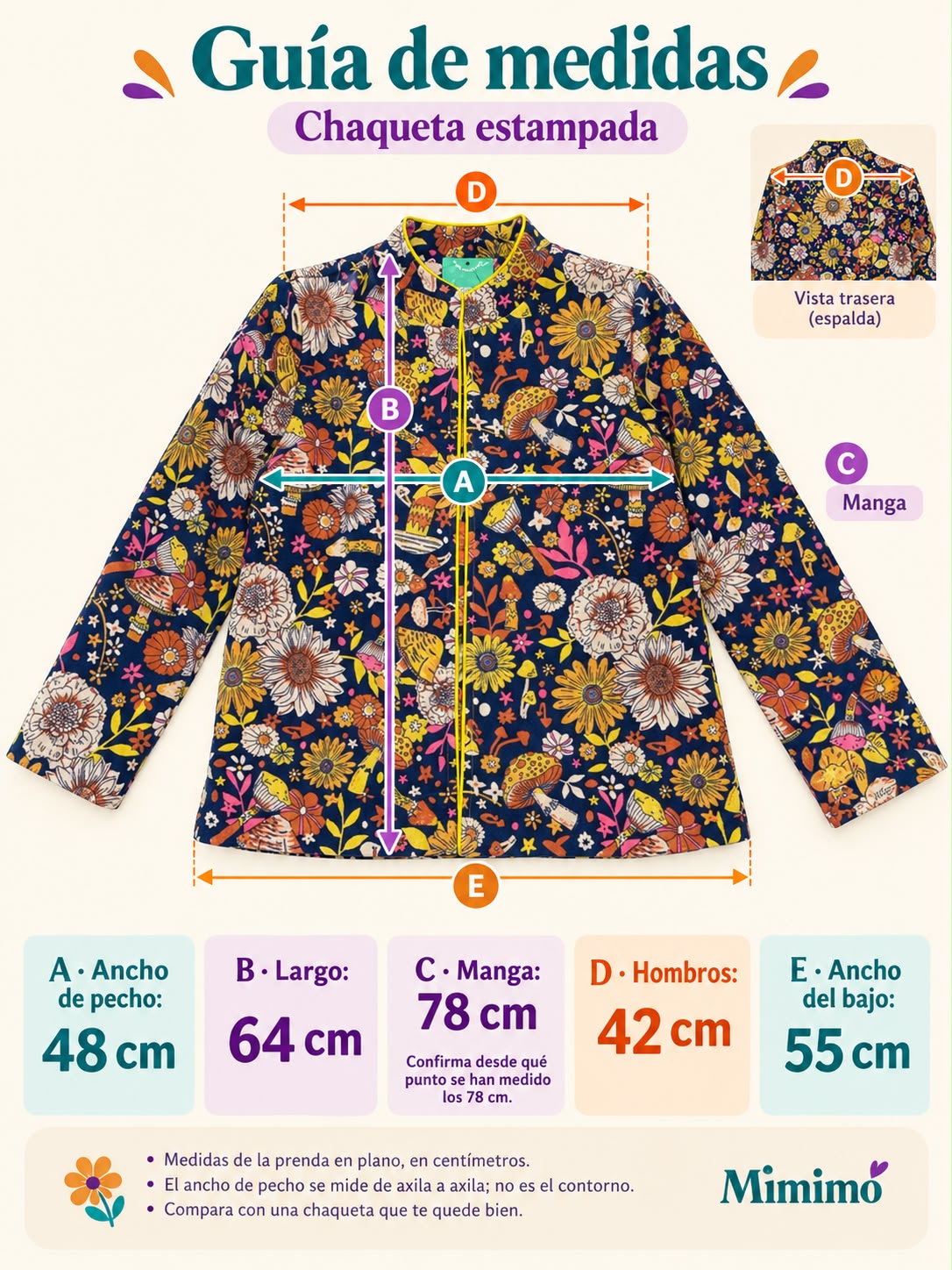 Chaqueta bordada mujer Suzani