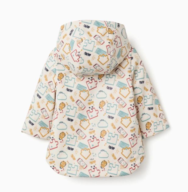 Parka engomada bebé niño