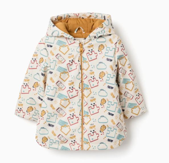 Parka engomada bebé niño