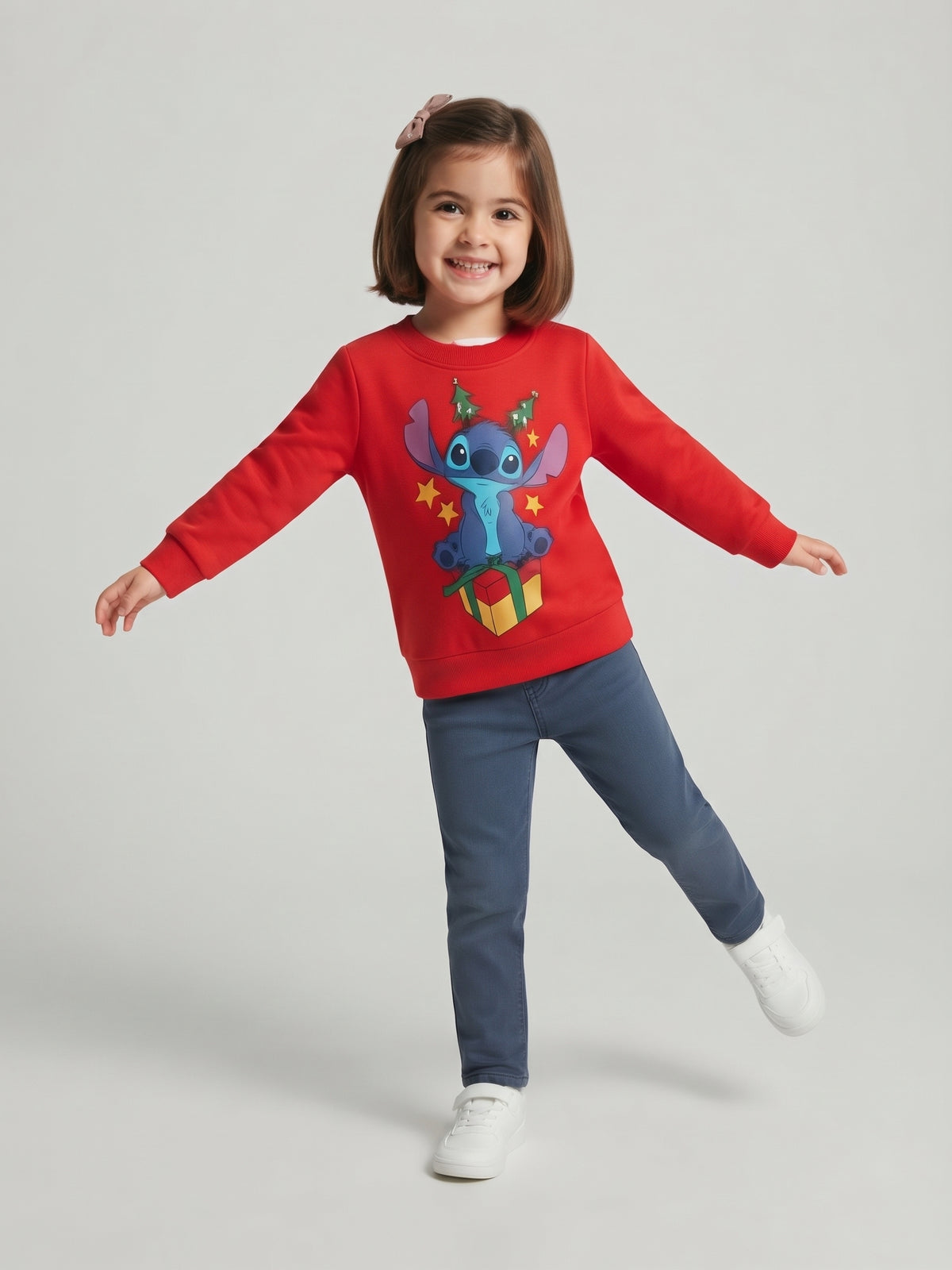 Sudadera Stitch navidad unisex