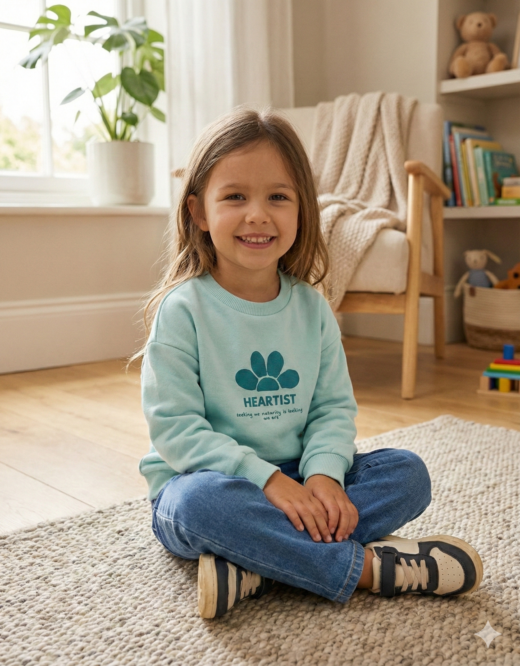 Sudadera Con Detalle Niña