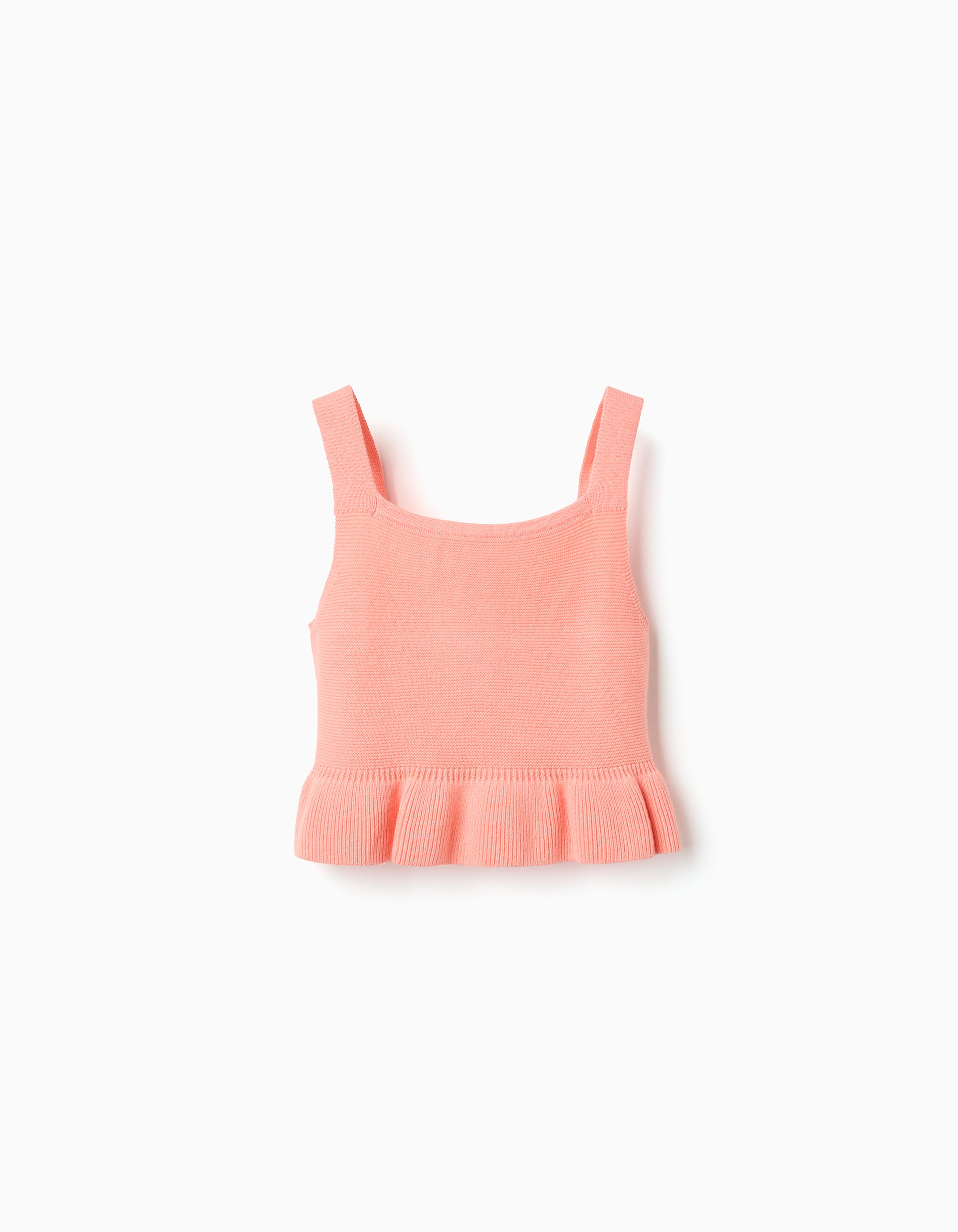 Top Tejido Con Vuelos