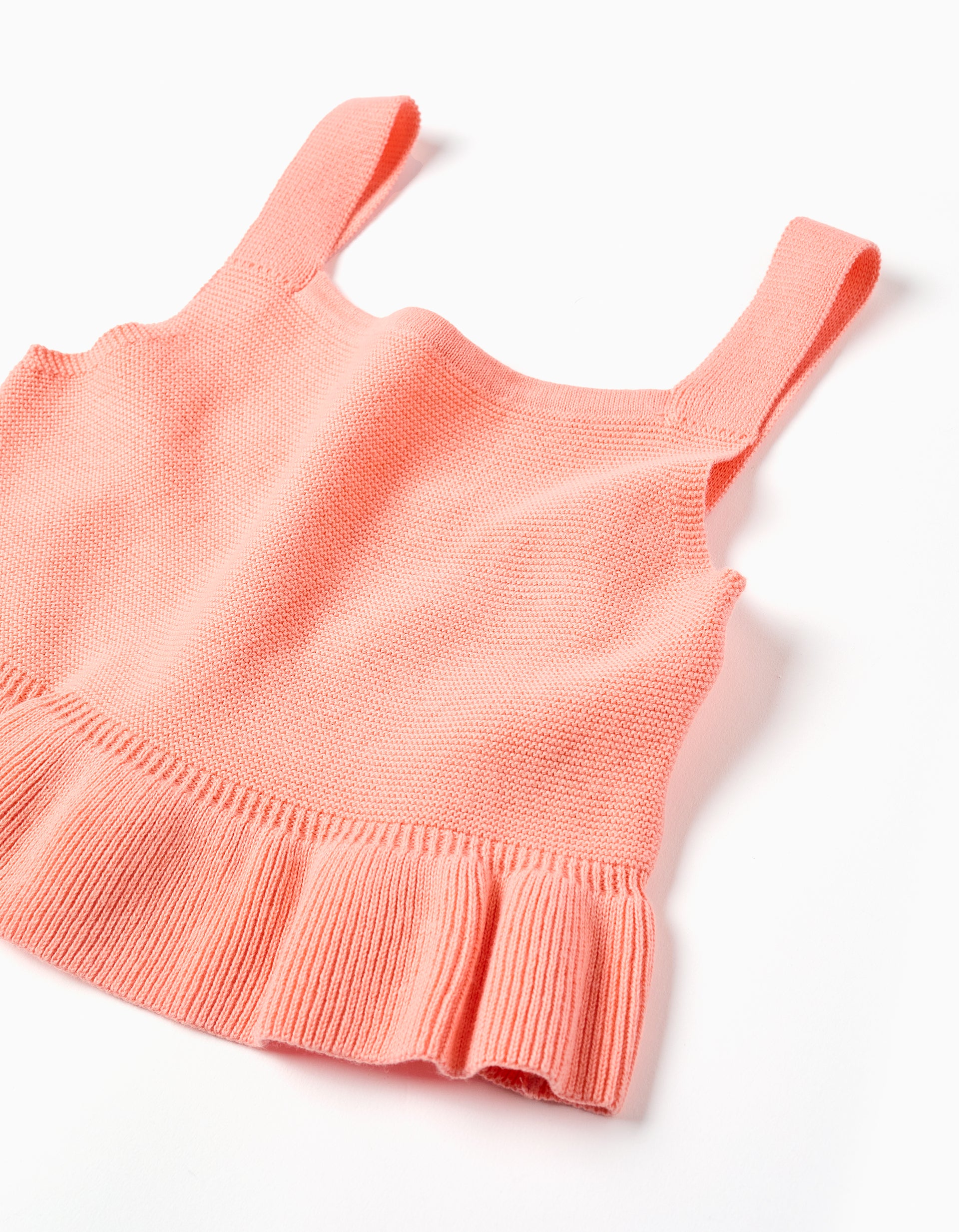 Top Tejido Con Vuelos