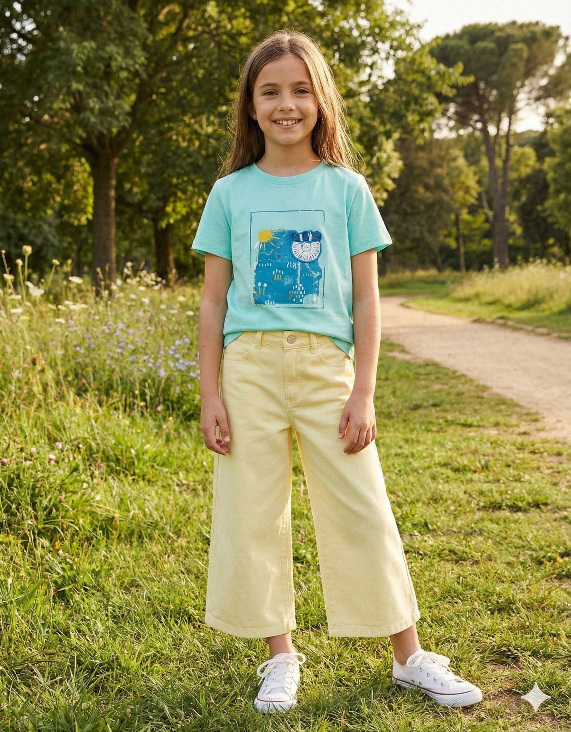 Pantalón De Sarga Niña