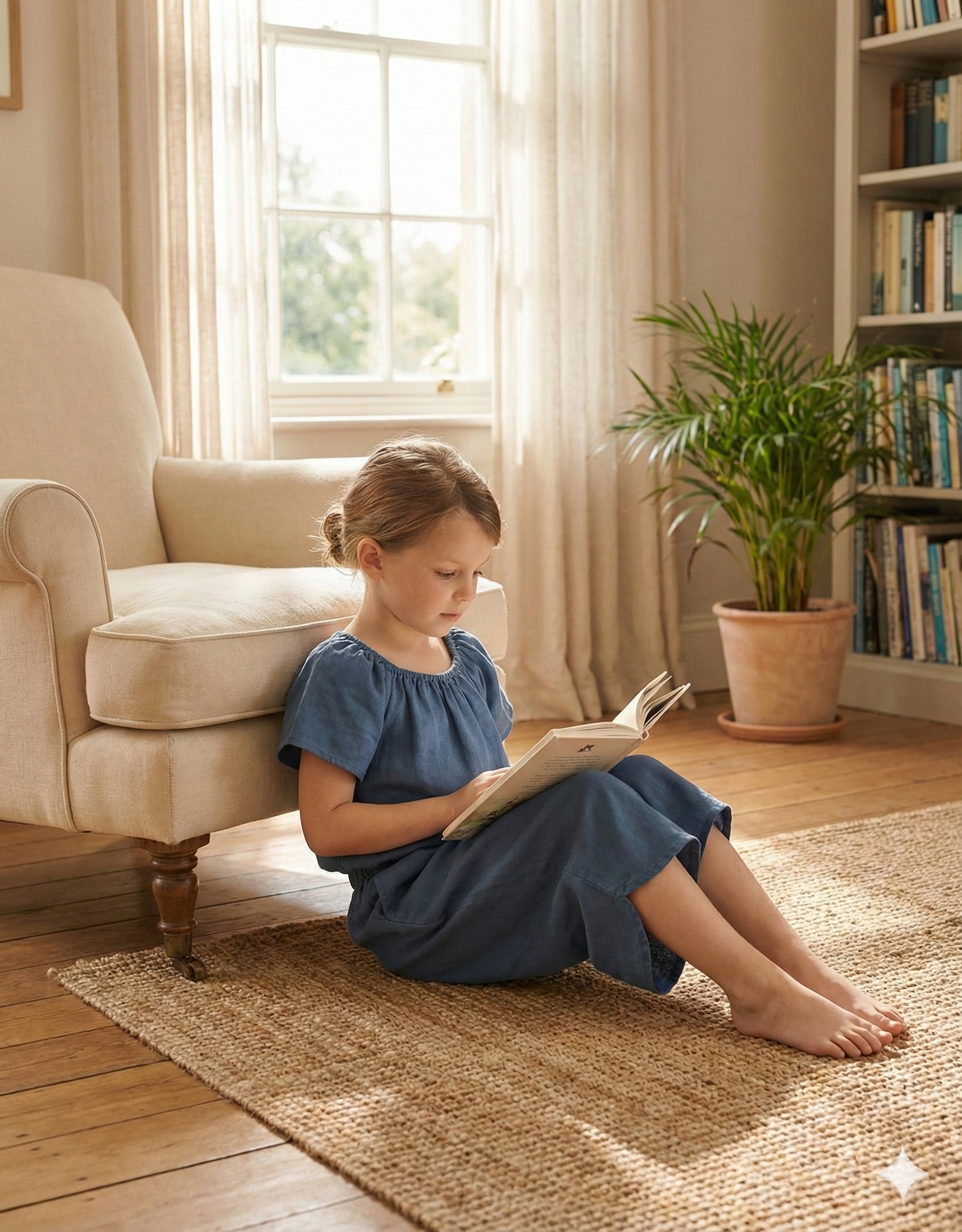 Pantalón De Lyocell Niña