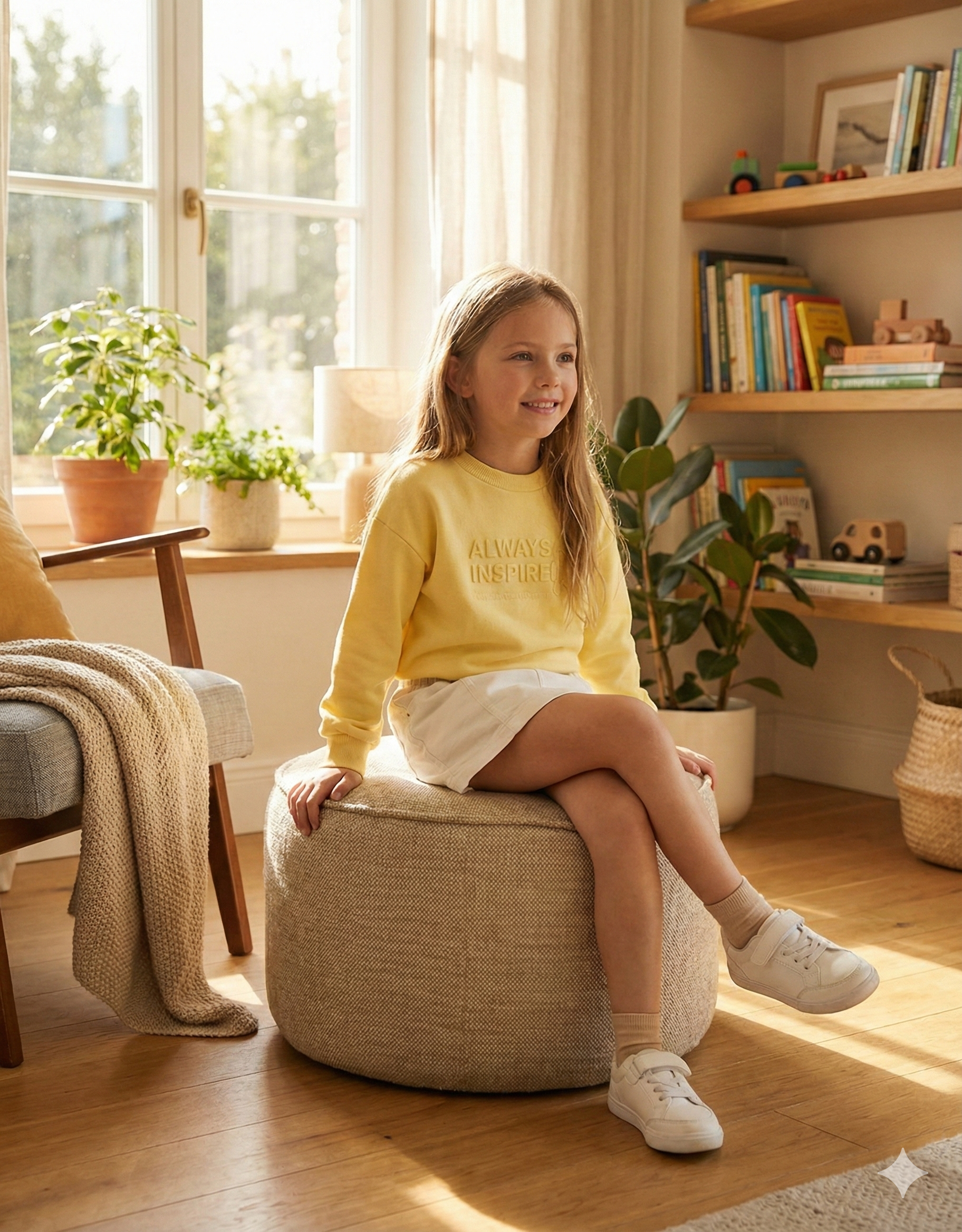 Falda De Sarga Niña