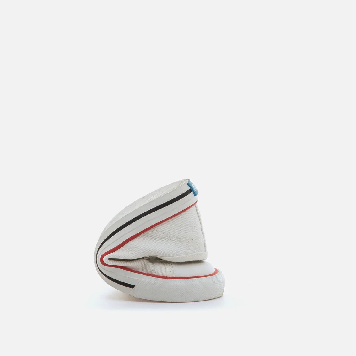 Zapatillas respetuosas bajas de tela en azul