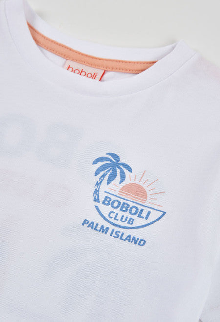 Camiseta punto de niño