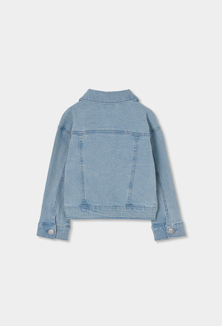 Cazadora denim de niña