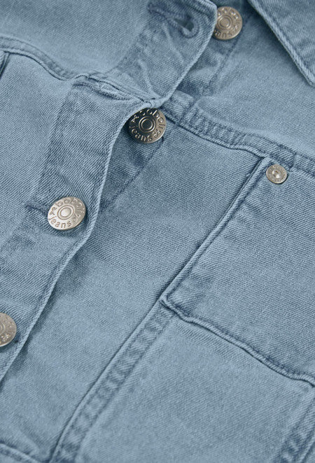 Cazadora denim de niña